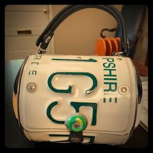 Vintage Little Earth License Plate Purse